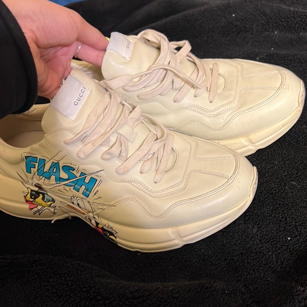 GUCCI x RHYTON Donald Duck Disney sneakers